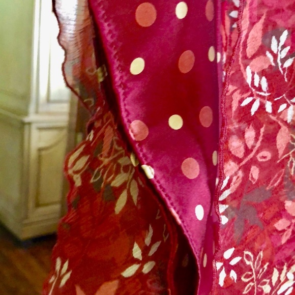 Nine West Silk dress Sz 6 - Picture 6 of 13